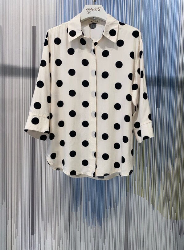 A-bee - Evelyn Blouse - Beige Bluser