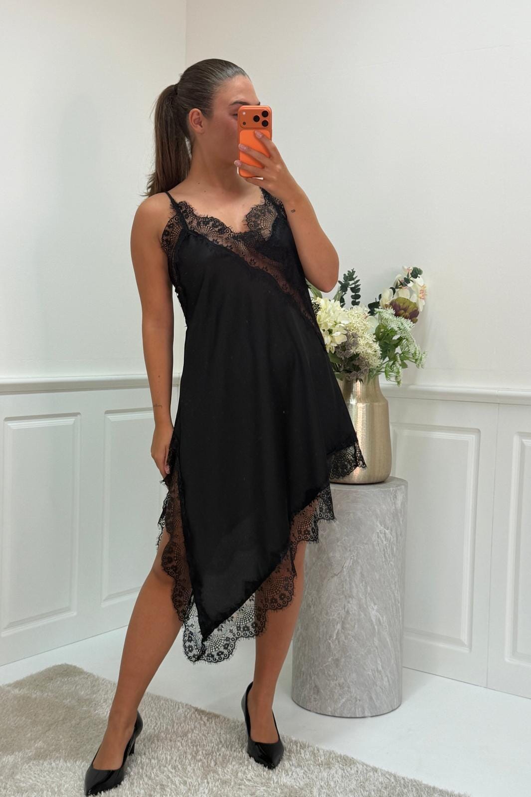 A-bee - Lenidress - Black Kjoler