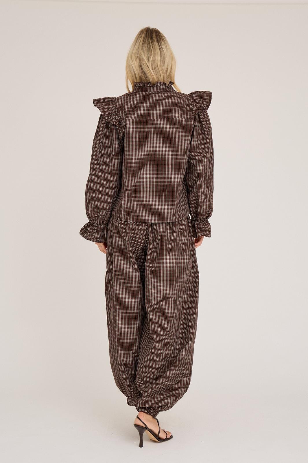 A-View - Darcy Shirt AV8188 - 156 - Brown/Sand Skjorter