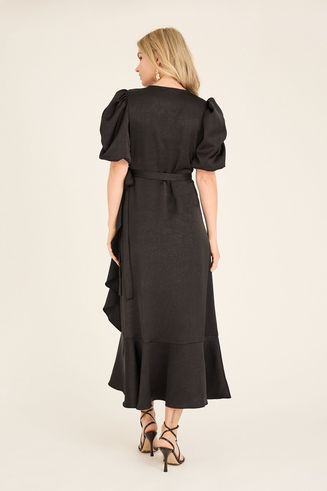 A-View - Sinda Dress AV4922 - 999 - Black Kjoler