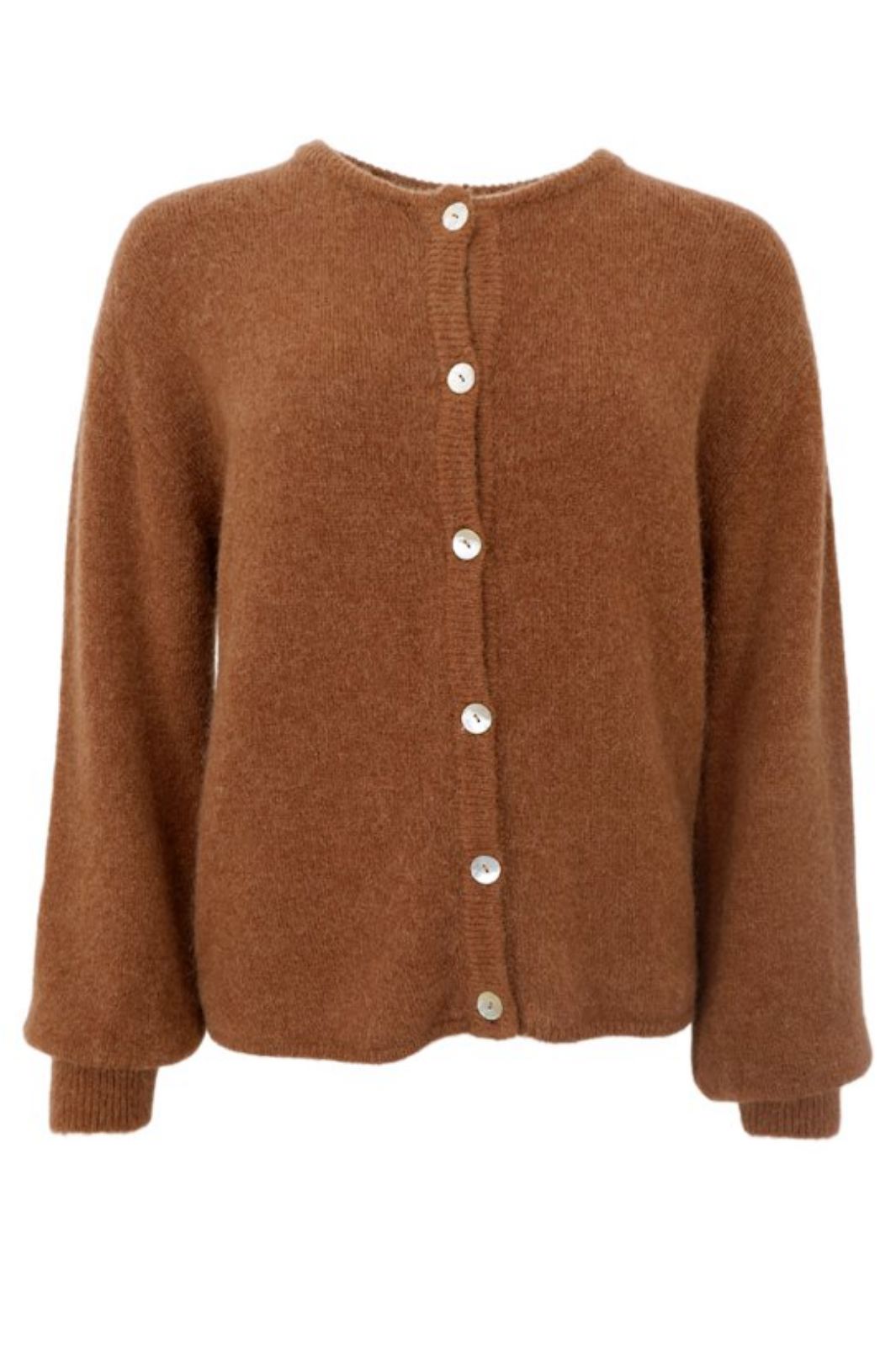 Black Colour - Bcbella Knit Cardigan 1205 - Camel Cardigans