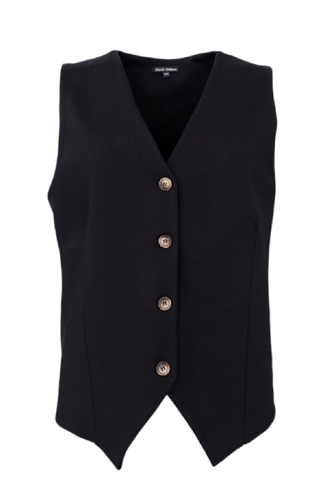 Black Colour - Bcdavi Casual Vest 40991 - Black Veste