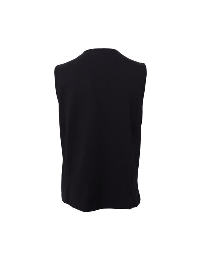 Black Colour - Bcdavi Casual Vest 40991 - Black Veste