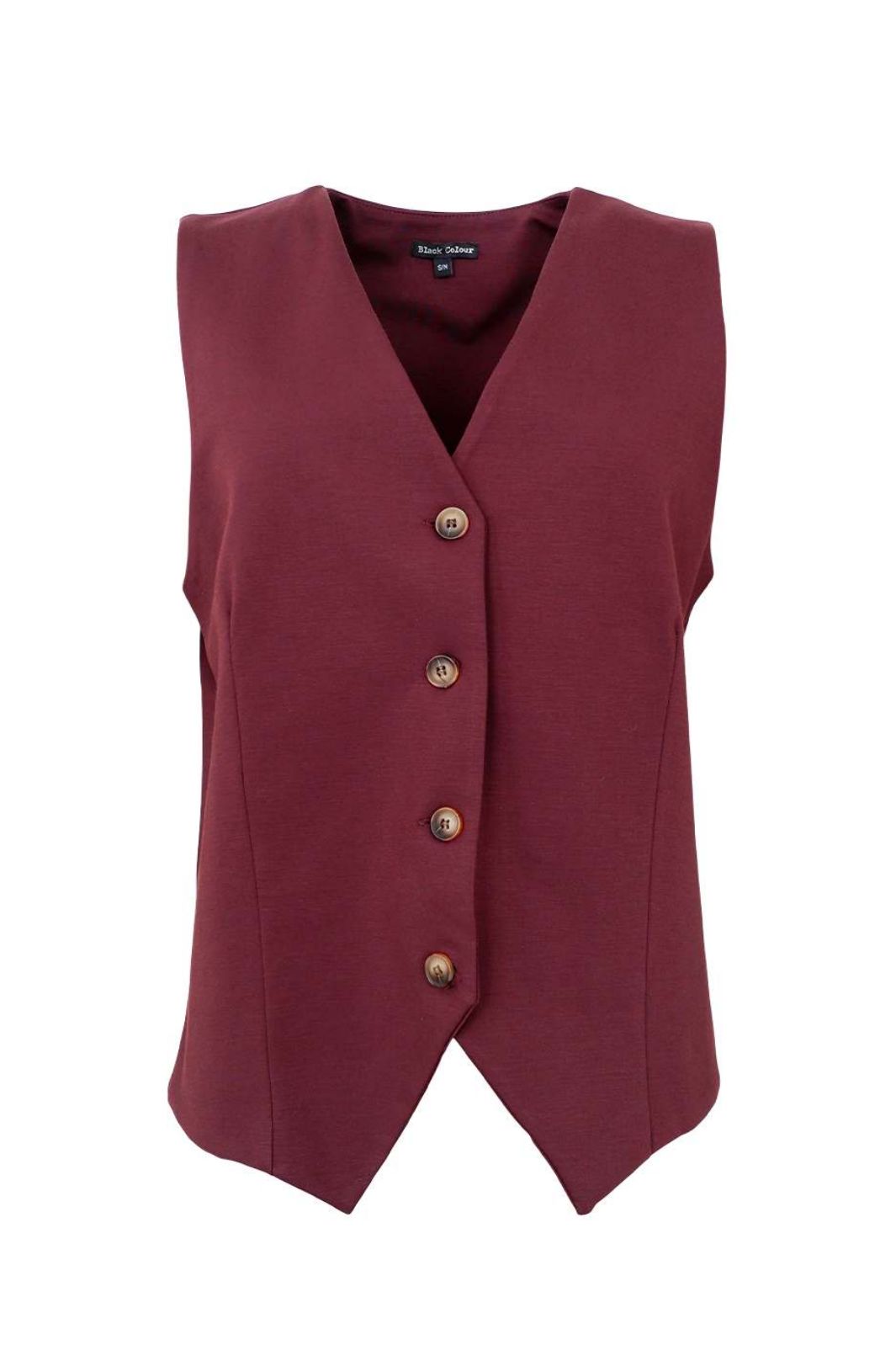 Black Colour - Bcdavi Casual Vest 40991 - Plum Veste