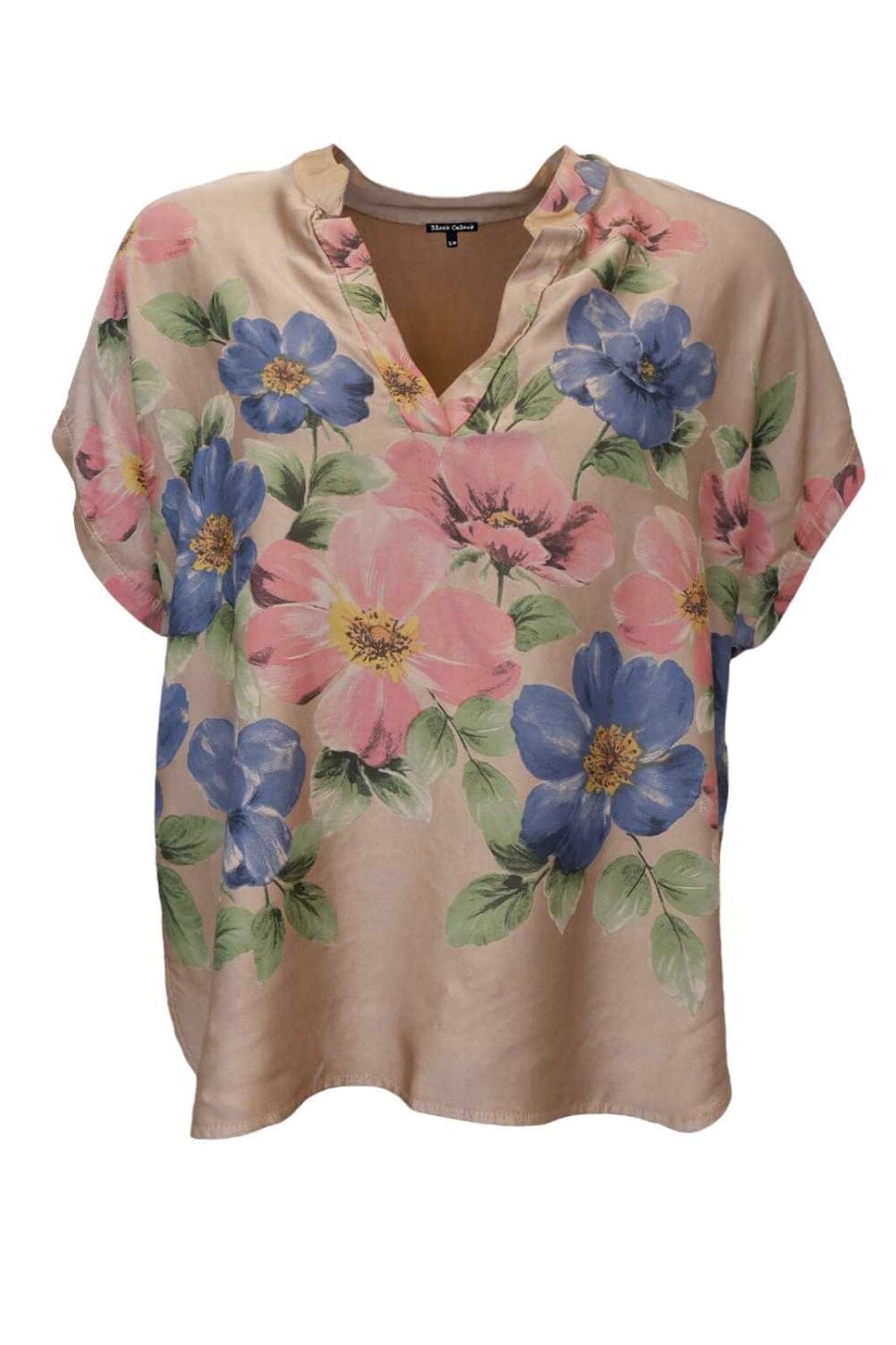 Black Colour - Bcemme S/S Blouse 40998 - Frappe