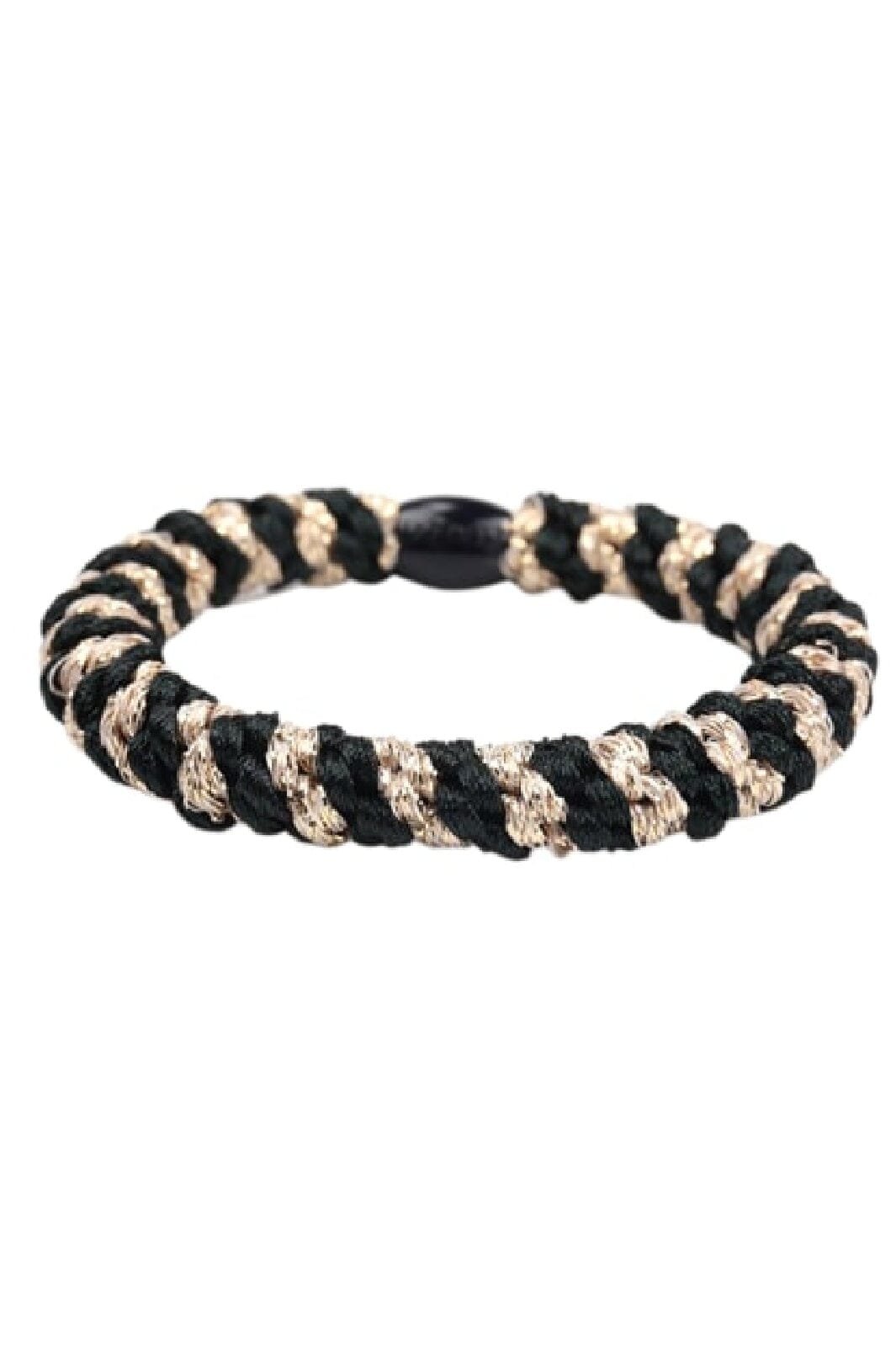 Black Colour - Bckally Elastic - Black/Gold Hårelastikker