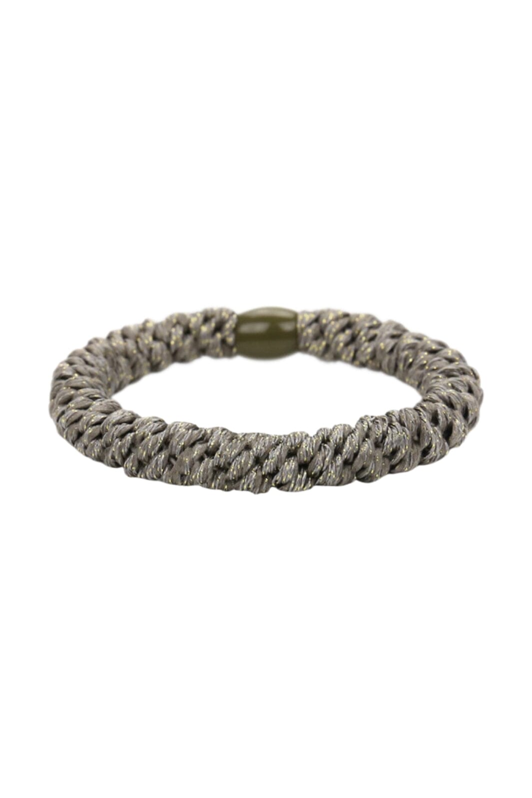 Black Colour - Bckally Elastic - Silver Coloured Hårelastikker