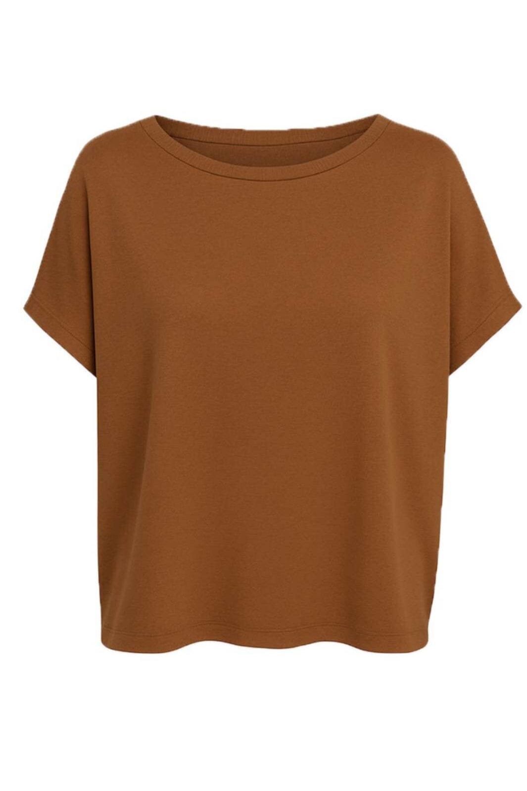 Black Colour - Bcmay Loose Blouse 40913 - Shirts - Tobacco