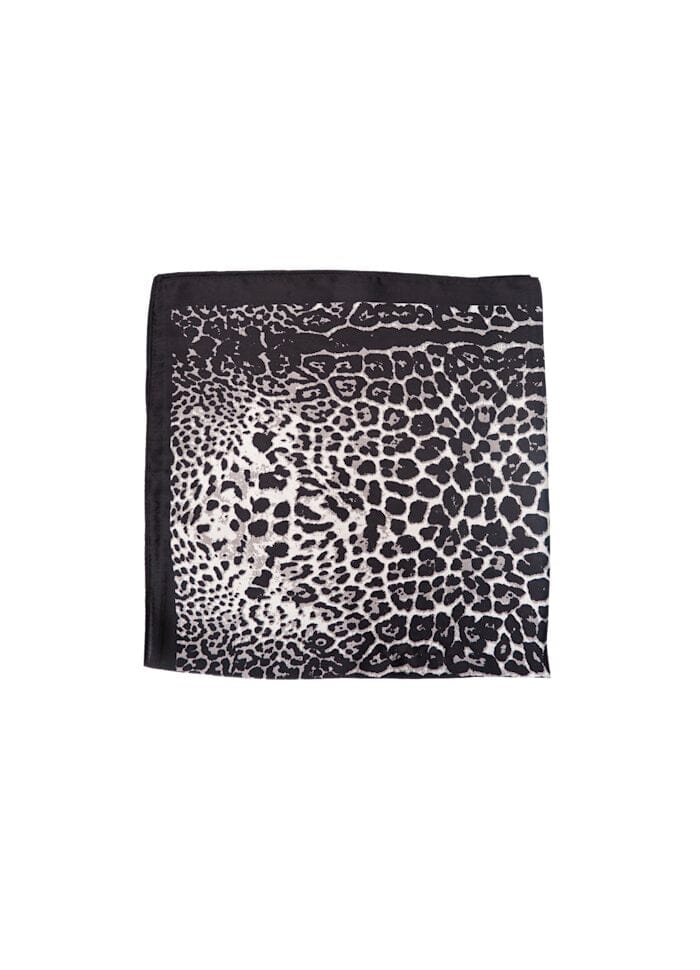 Black Colour - Bcrani Leo Mini Scarf 3633 - Grey Tørklæder