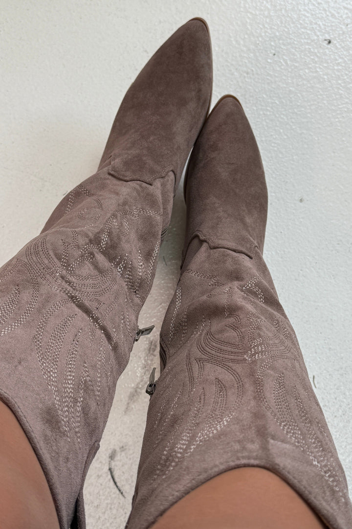 Bloom - Liana Boots - Taupe Støvler