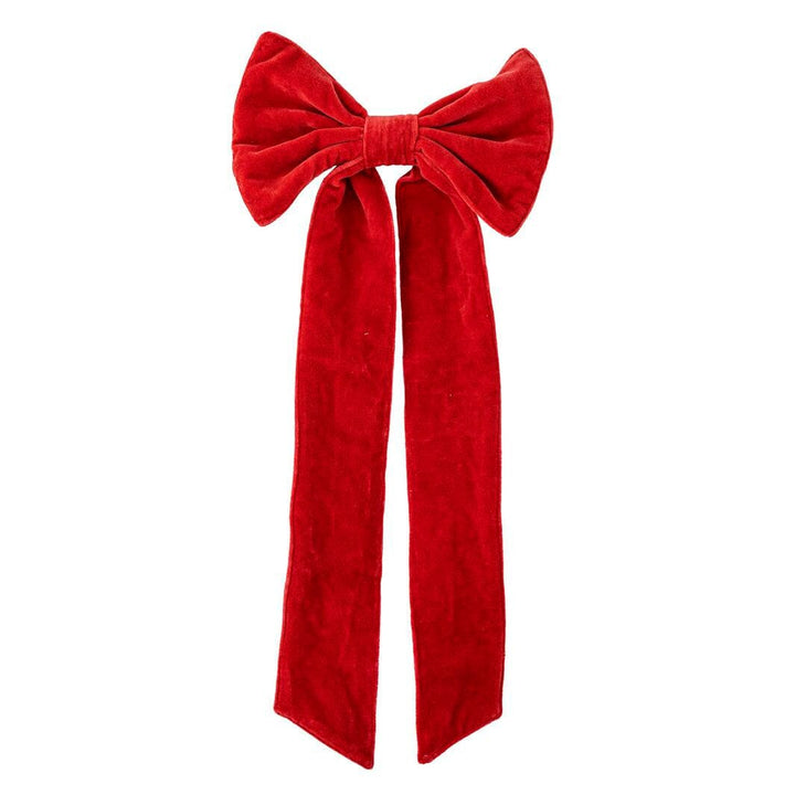 Bloomingville - Ruby Dekorations Sløjfe, Rød, Bomuld 82066521 - Red