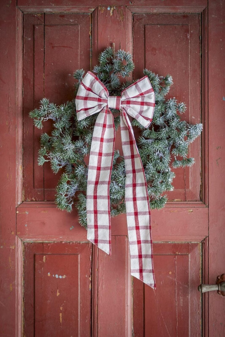 Bloomingville - Ruby Dekorations Sløjfe, Rød, Bomuld 82068551 - Red Interiør