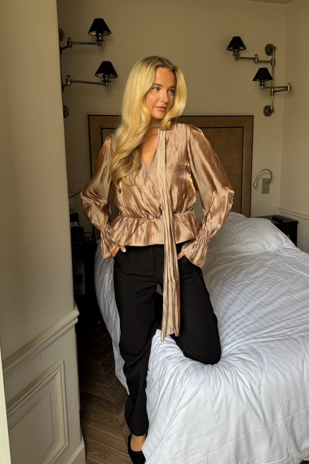 BYIC - Freyaic Shirt A2544 - Light Brown