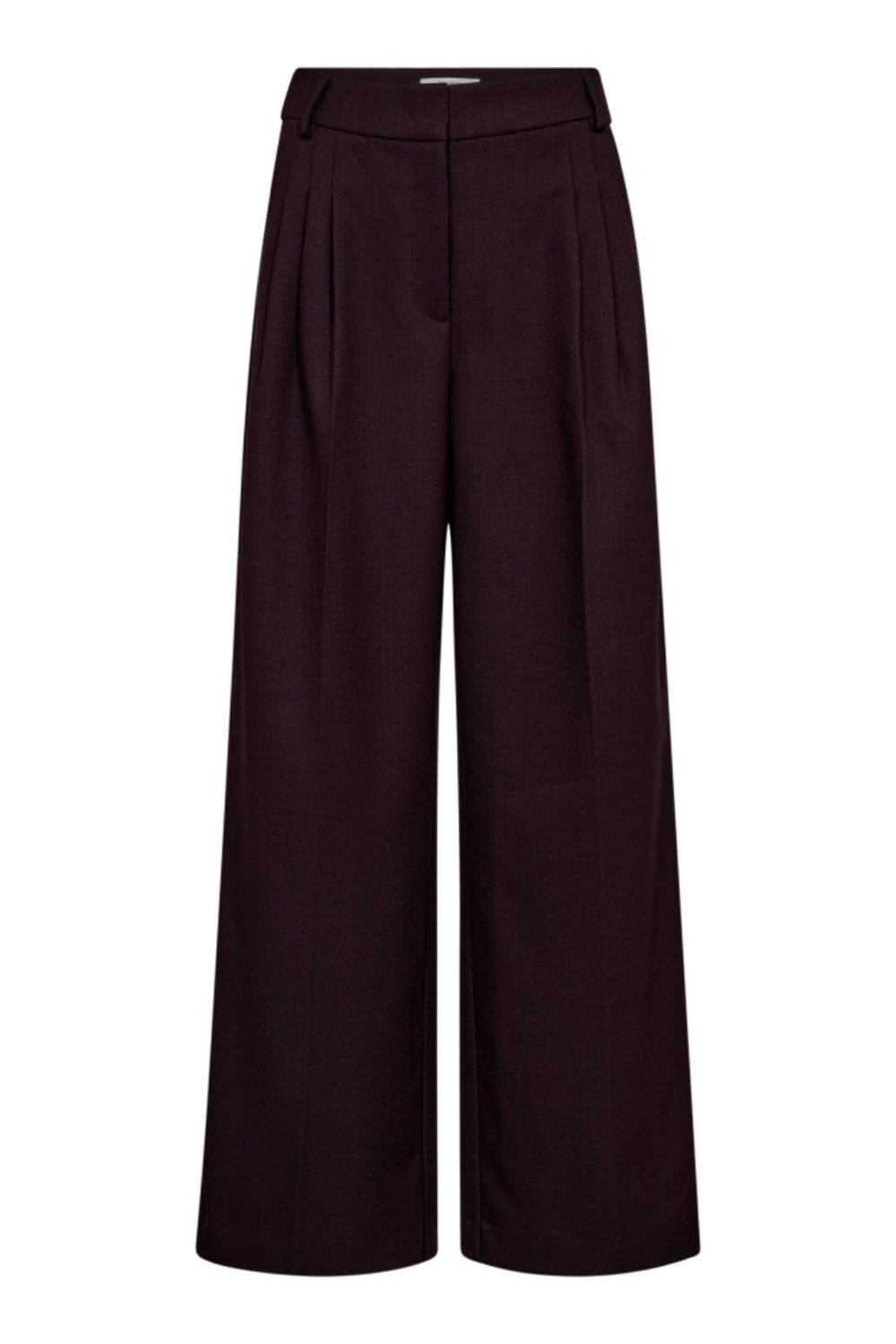 Co´Couture - Almiracc Pleat Pant 31623 - 67 - Plum