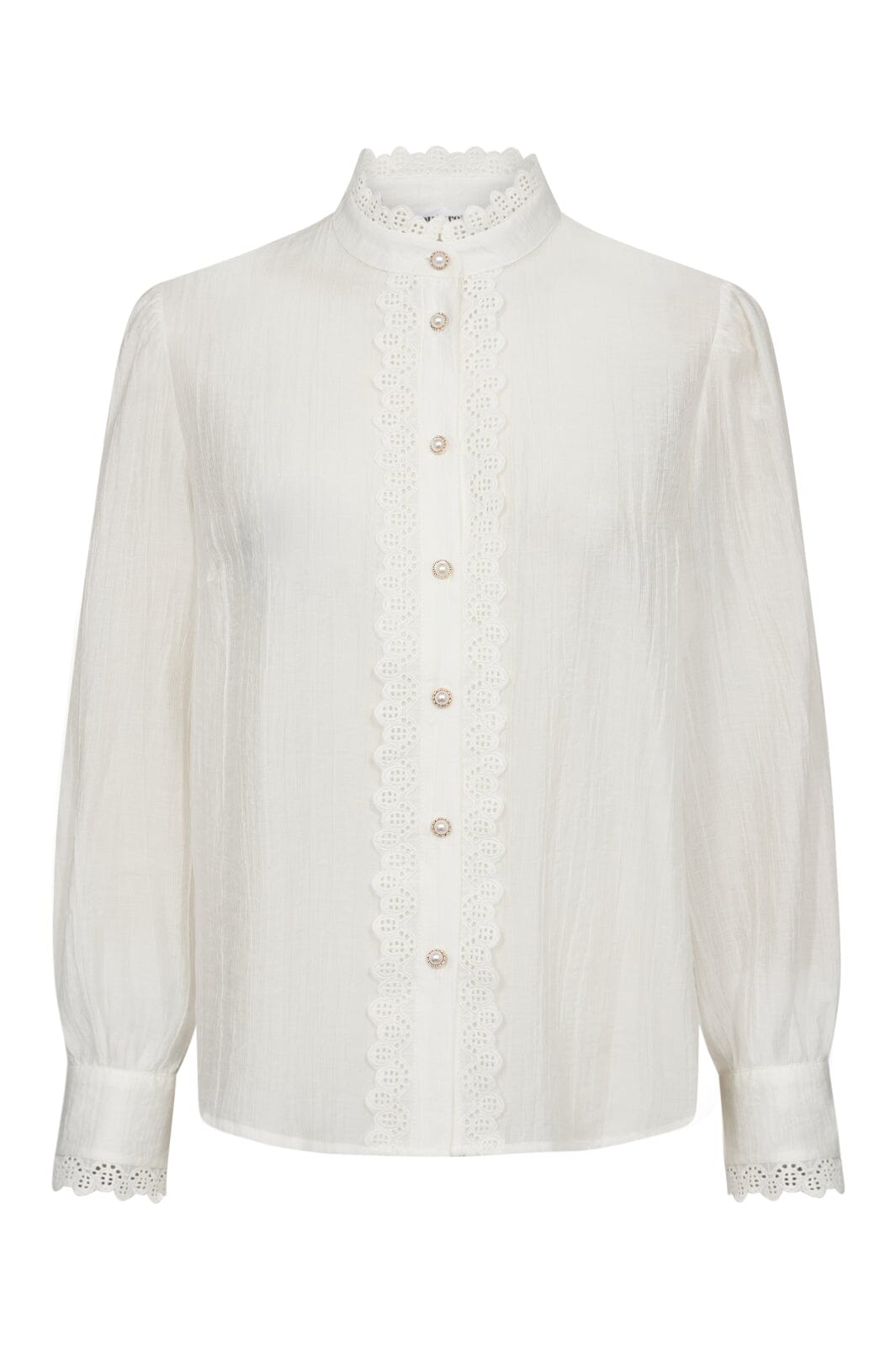 Co´couture - Angiecc Anglaise Shirt 35600 - 4000 White Skjorter