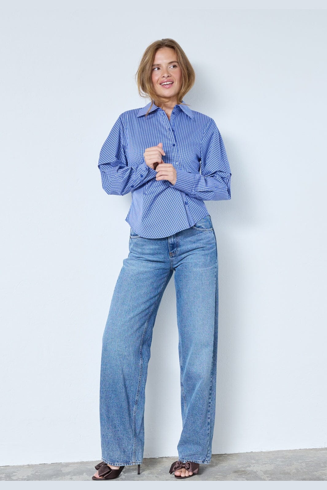 Co´Couture - Anizacc Asym Shirt 45017 - 76 - New Blue