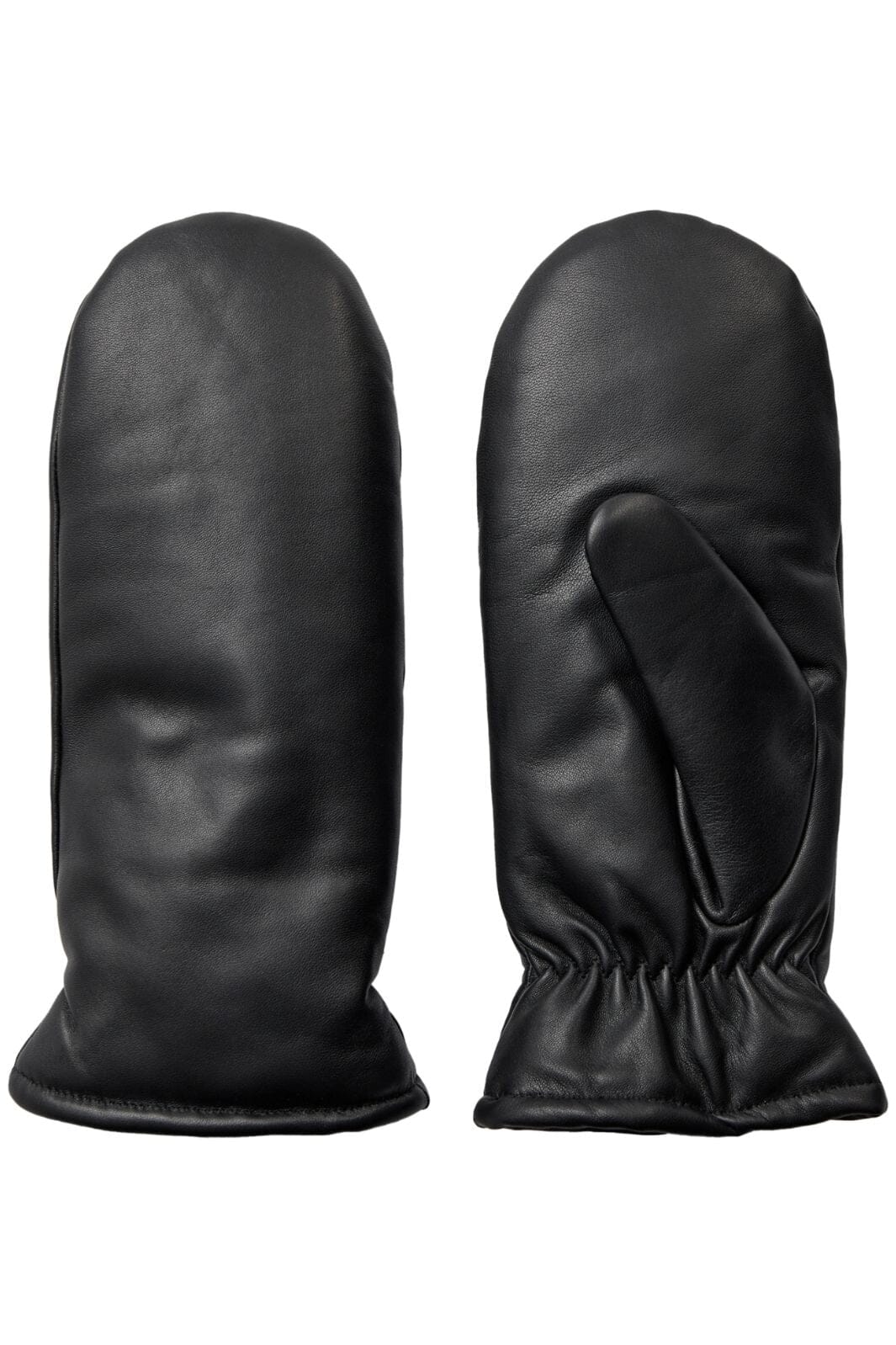 Co´Couture - Barlycc Leather Mitten 39062 - 96 - Black Handsker & Vanter
