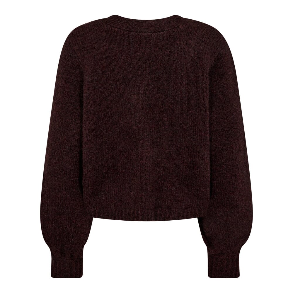 Co´Couture - Cozycc Twist Back Knit 32127 - 87 - Winered