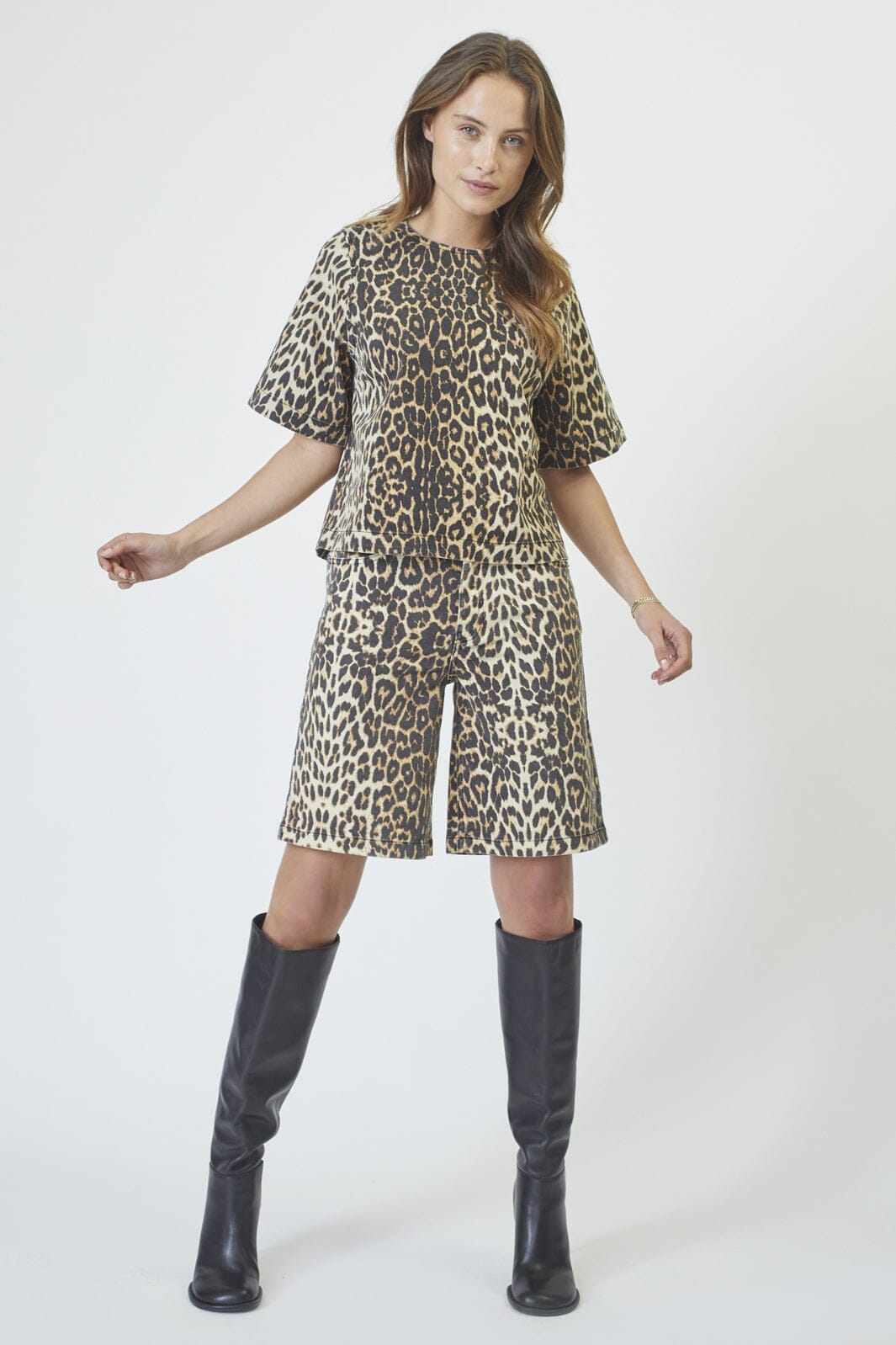 Co´Couture - Leocc Denim Blouse 35836 - 16 - Khaki