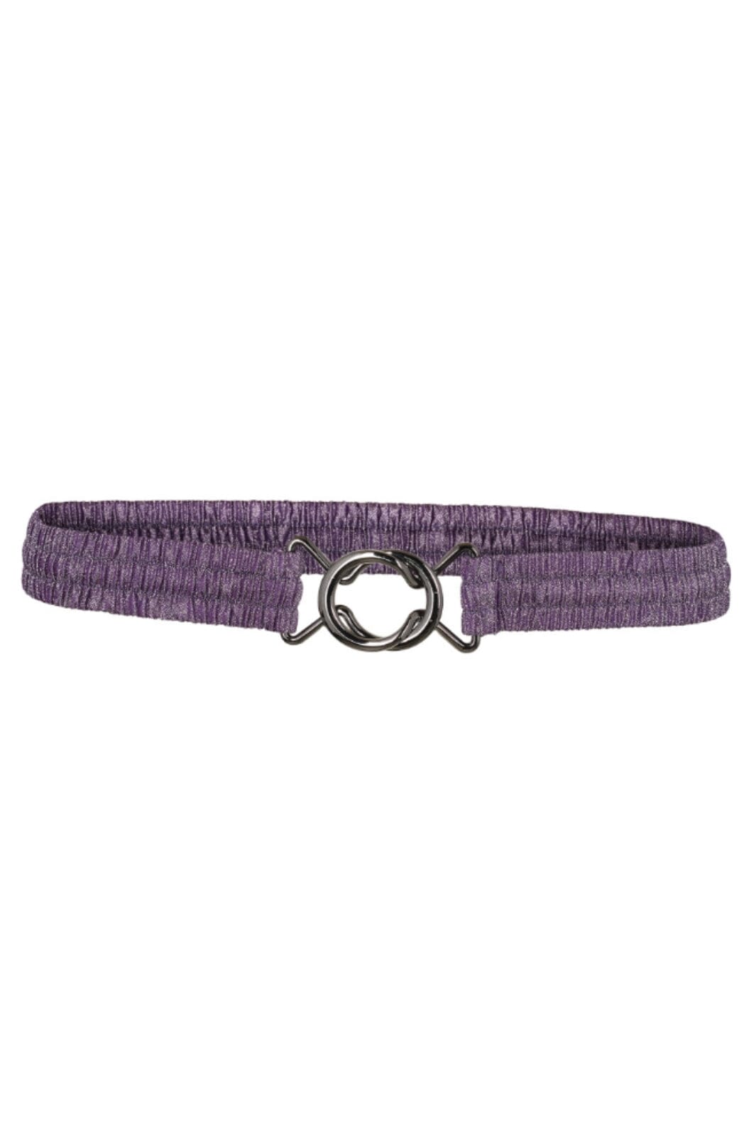 Co´couture - Metalliccc Belt - 47 Graphite