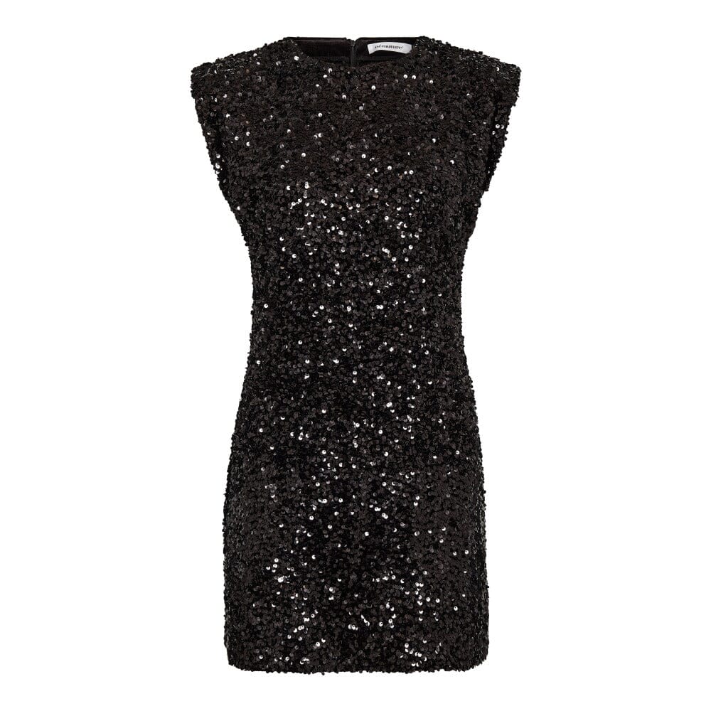 Co´Couture - Roslyncc Sequin Dress 36568 - 96 - Black Kjoler