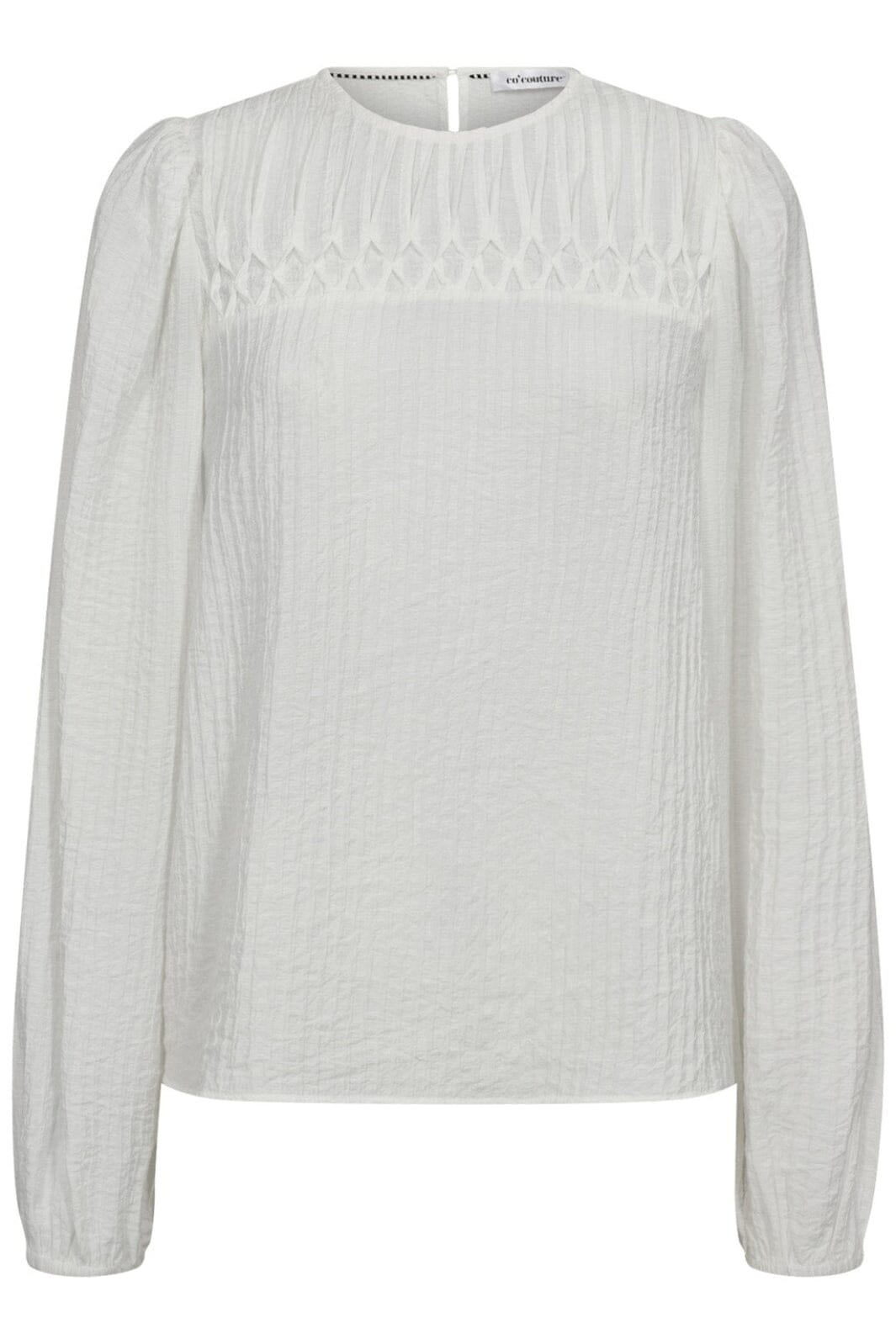 Co´Couture - Shinacc Pintuck Blouse 35921 - 11 - Off White Bluser