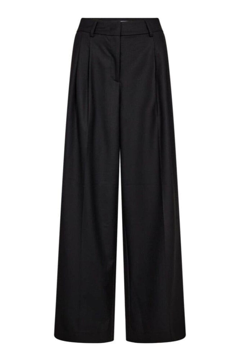Co´Couture - Sibellecc Pleat Pant 31640 - 96 - Black Bukser