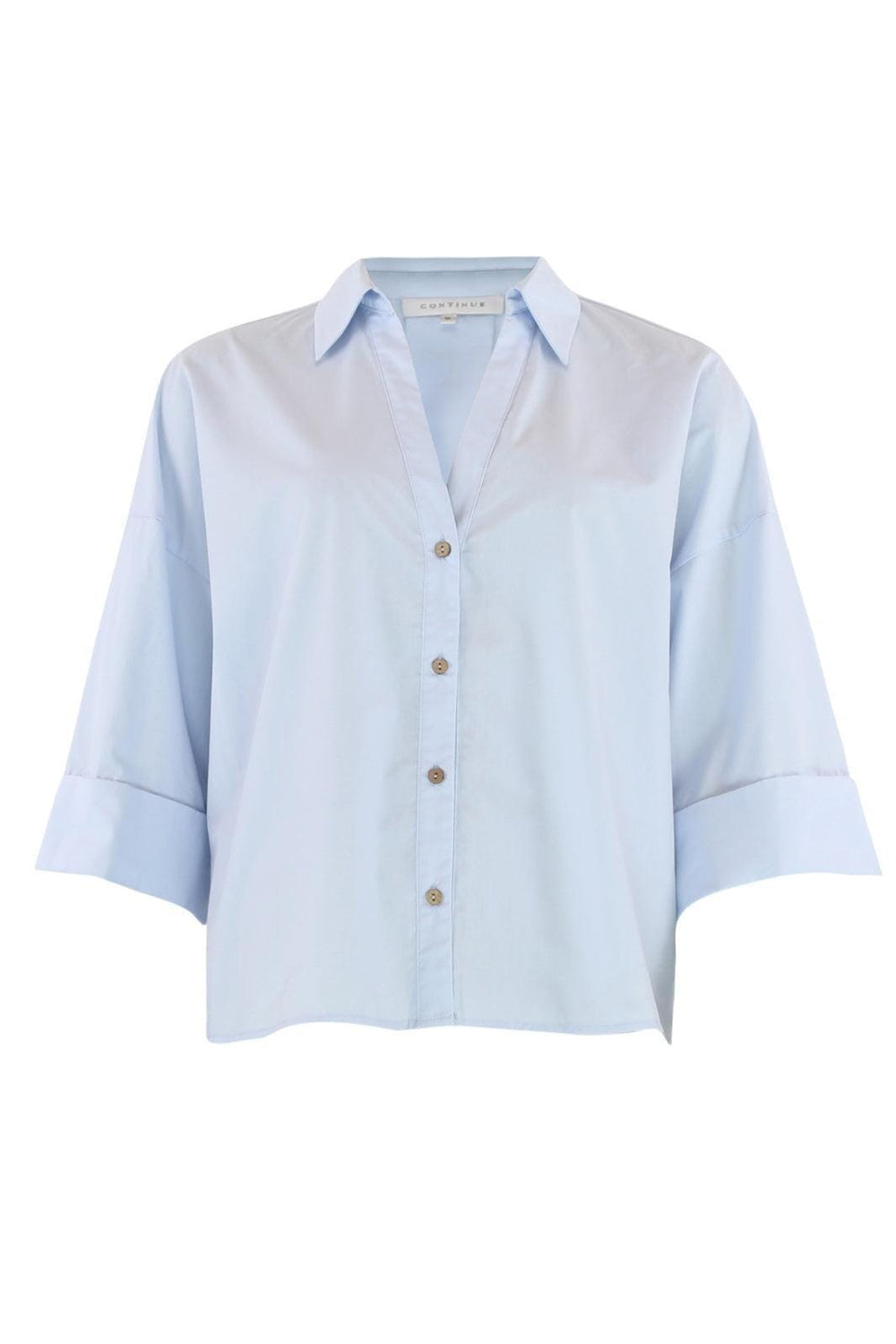 Continue - Augusta Shirt 14985 - Light Blue Skjorter