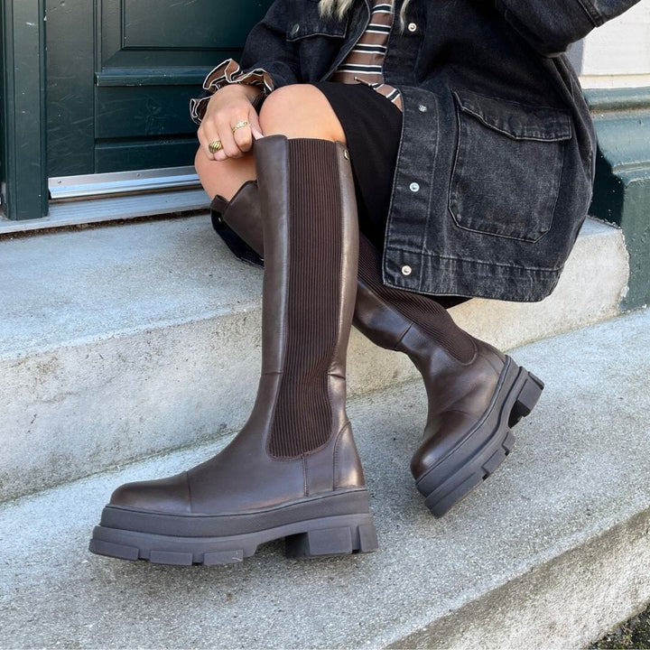 Copenhagen Shoes - Follow Me And More CS8143 - 0018 Dk Brown Støvler