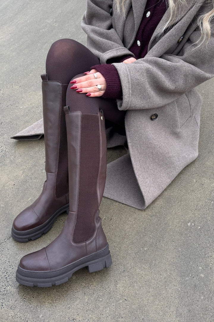 Copenhagen Shoes - Follow Me And More CS8143 - 0018 Dk Brown Støvler