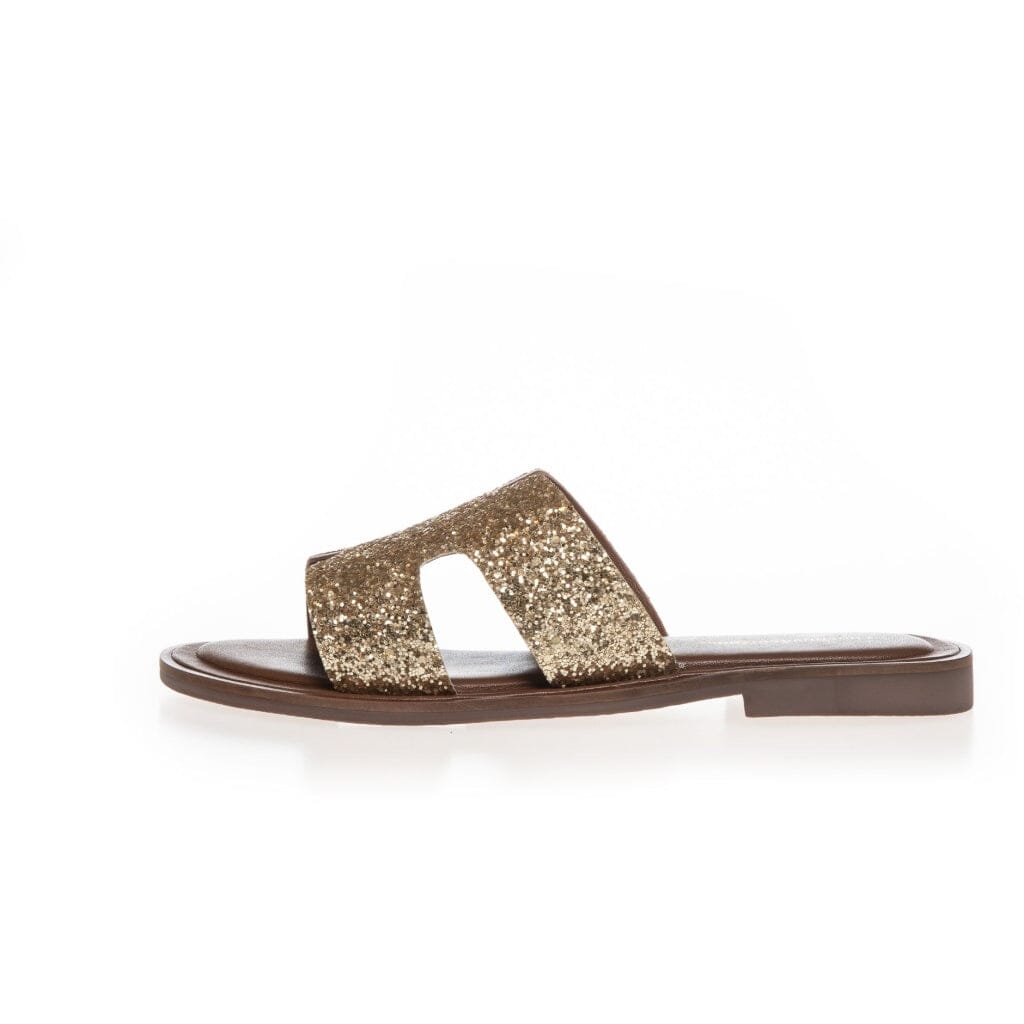 Copenhagen Shoes - Ivy - 013 Gold Glitter Stiletter