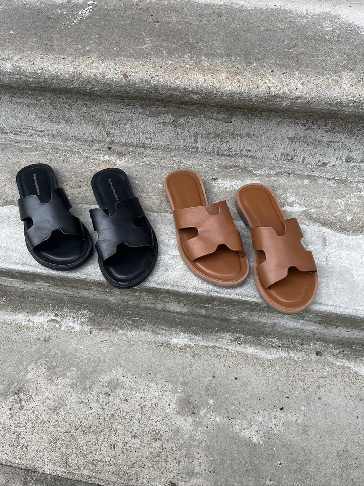 Copenhagen Shoes - Ivy Leather - 0001 Black Sandaler