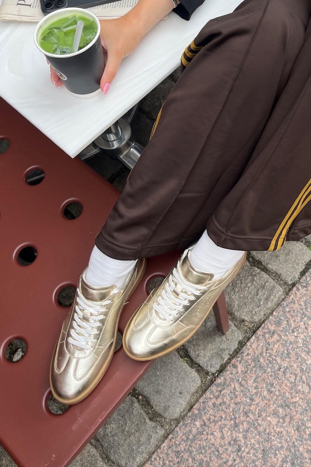 Copenhagen Shoes - Powerfull CS8594 - 0051 - Gold Sneakers