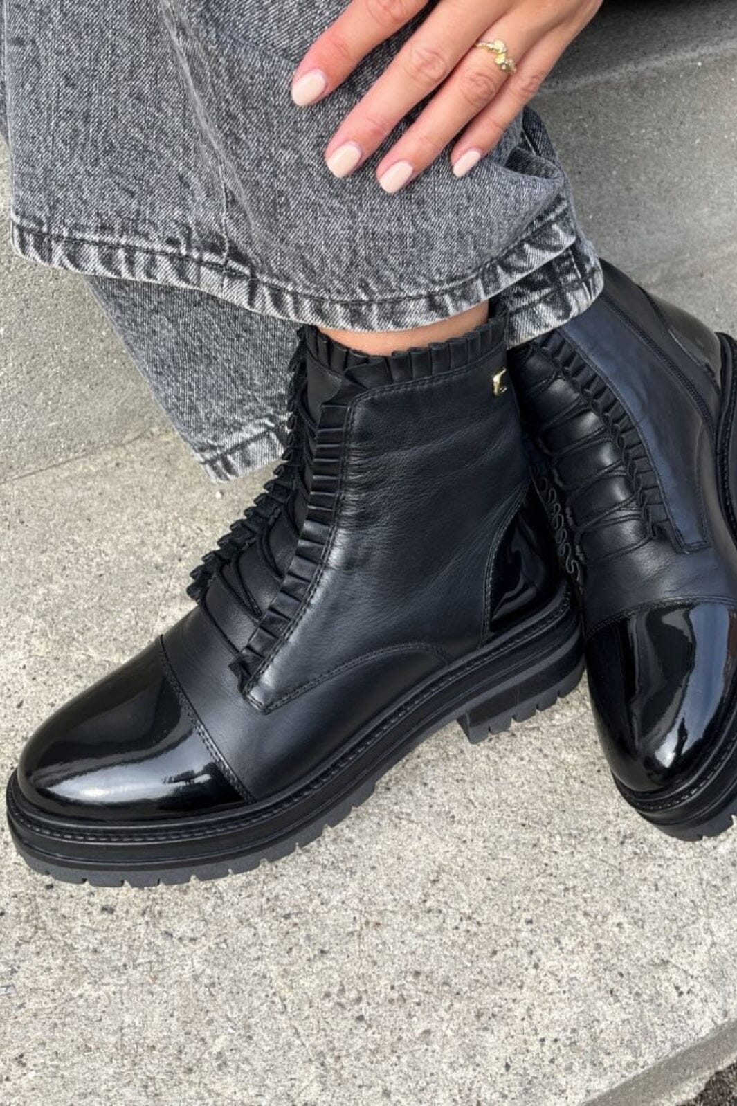 Copenhagen Shoes - The Pretty Collection - 0001 Black Støvler
