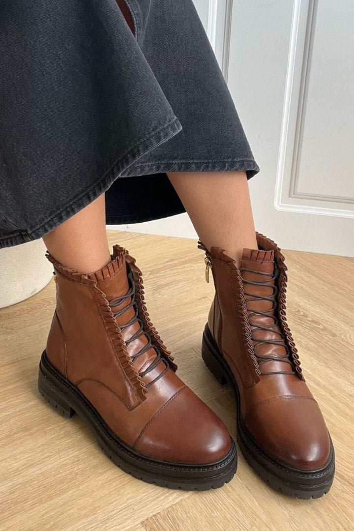 Copenhagen Shoes - The Pretty Collection CS8266 - 0241 Cognac Støvler