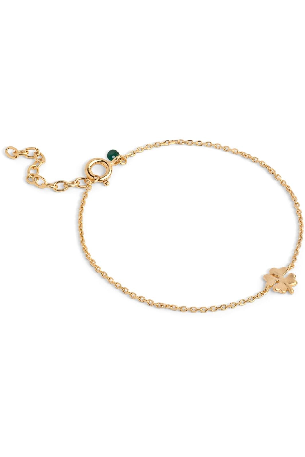 Enamel Copenhagen - Bracelet, Four-Leaf Clover B148GM - 925S/Gp/M