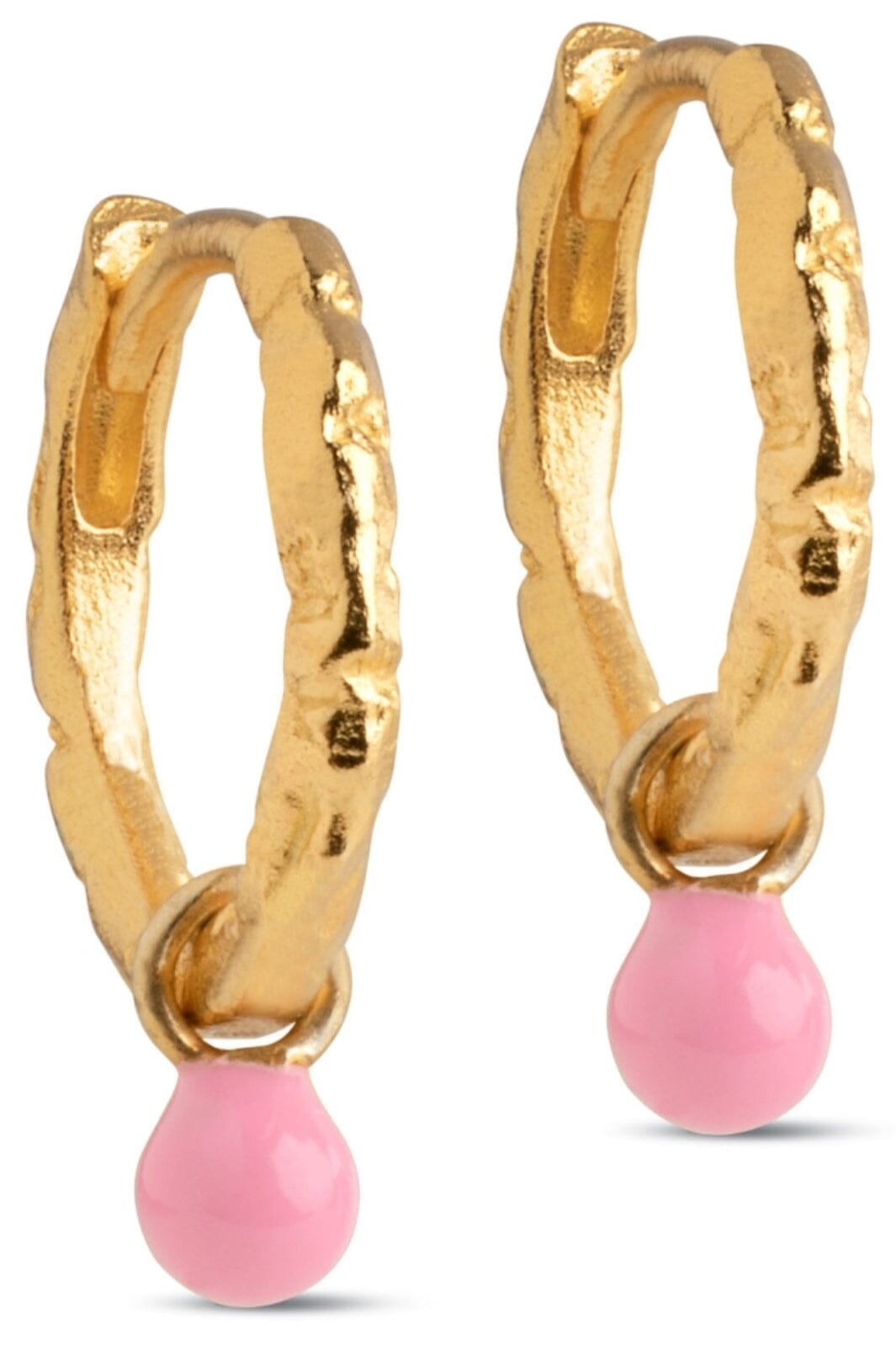 Enamel Copenhagen - Hoops, Belle - Light Pink Smykker