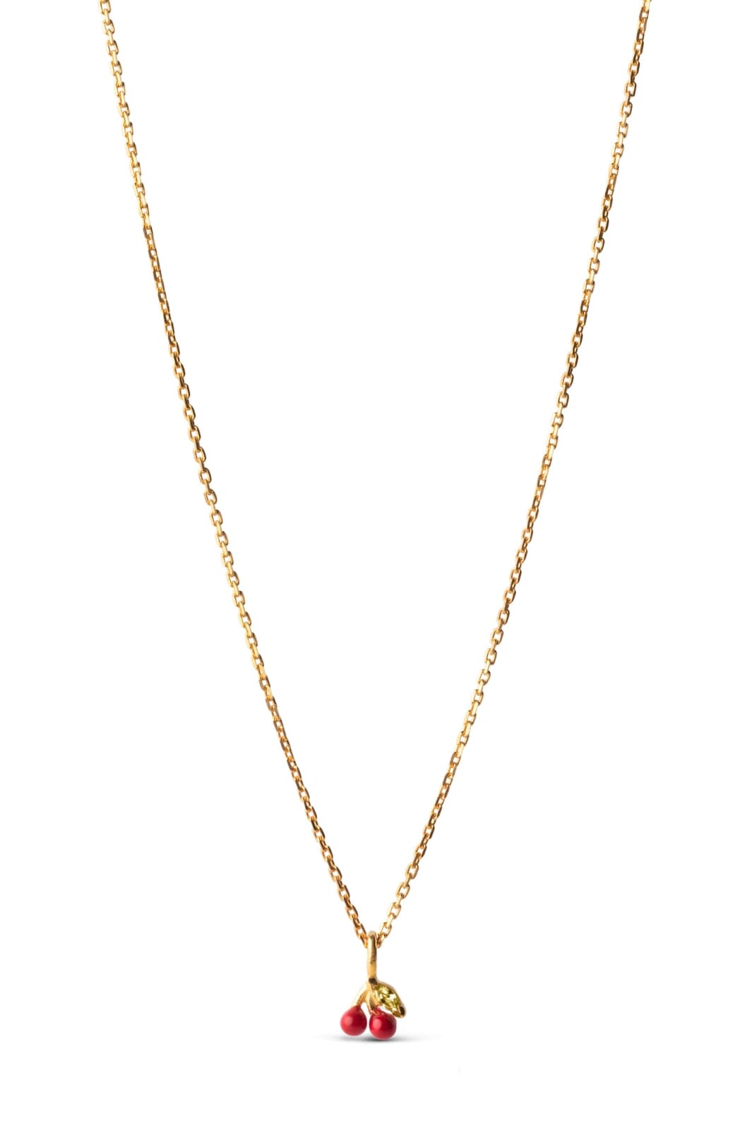 Enamel Copenhagen - Necklace, Cherry - Red Halskæder