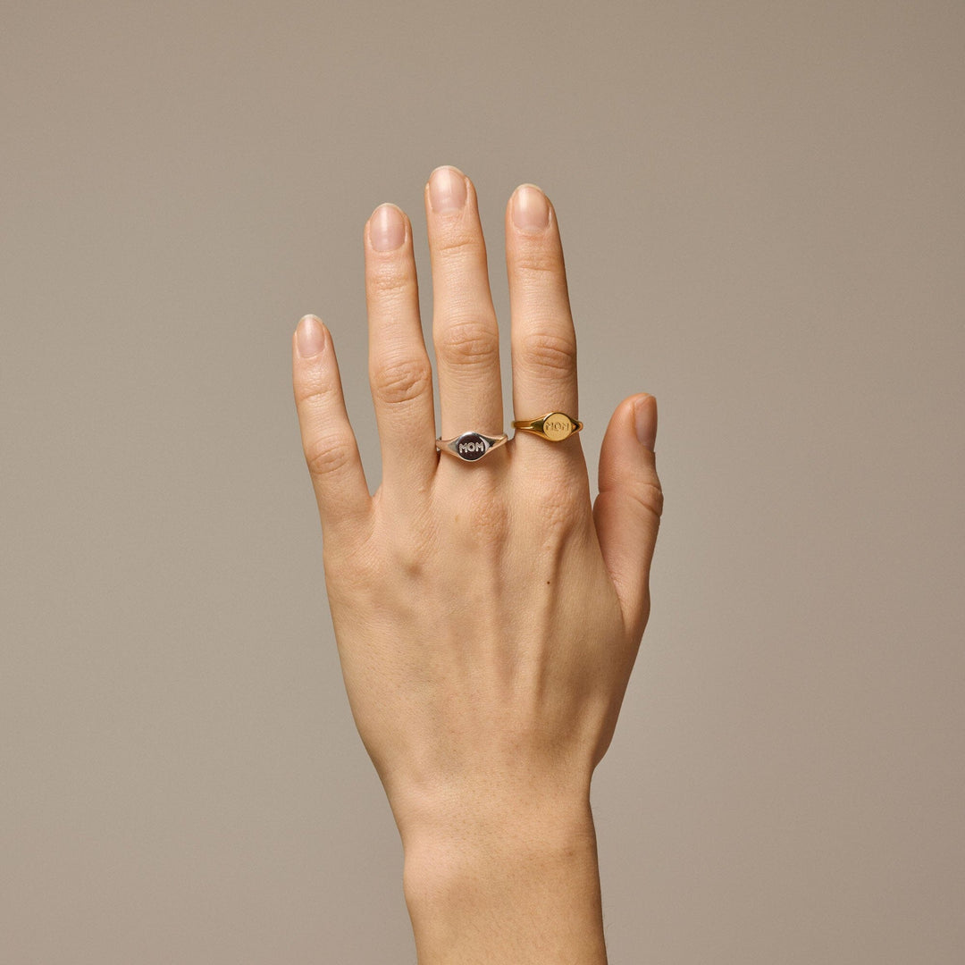 Enamel Copenhagen - Ring, Signet - 925S Ringe