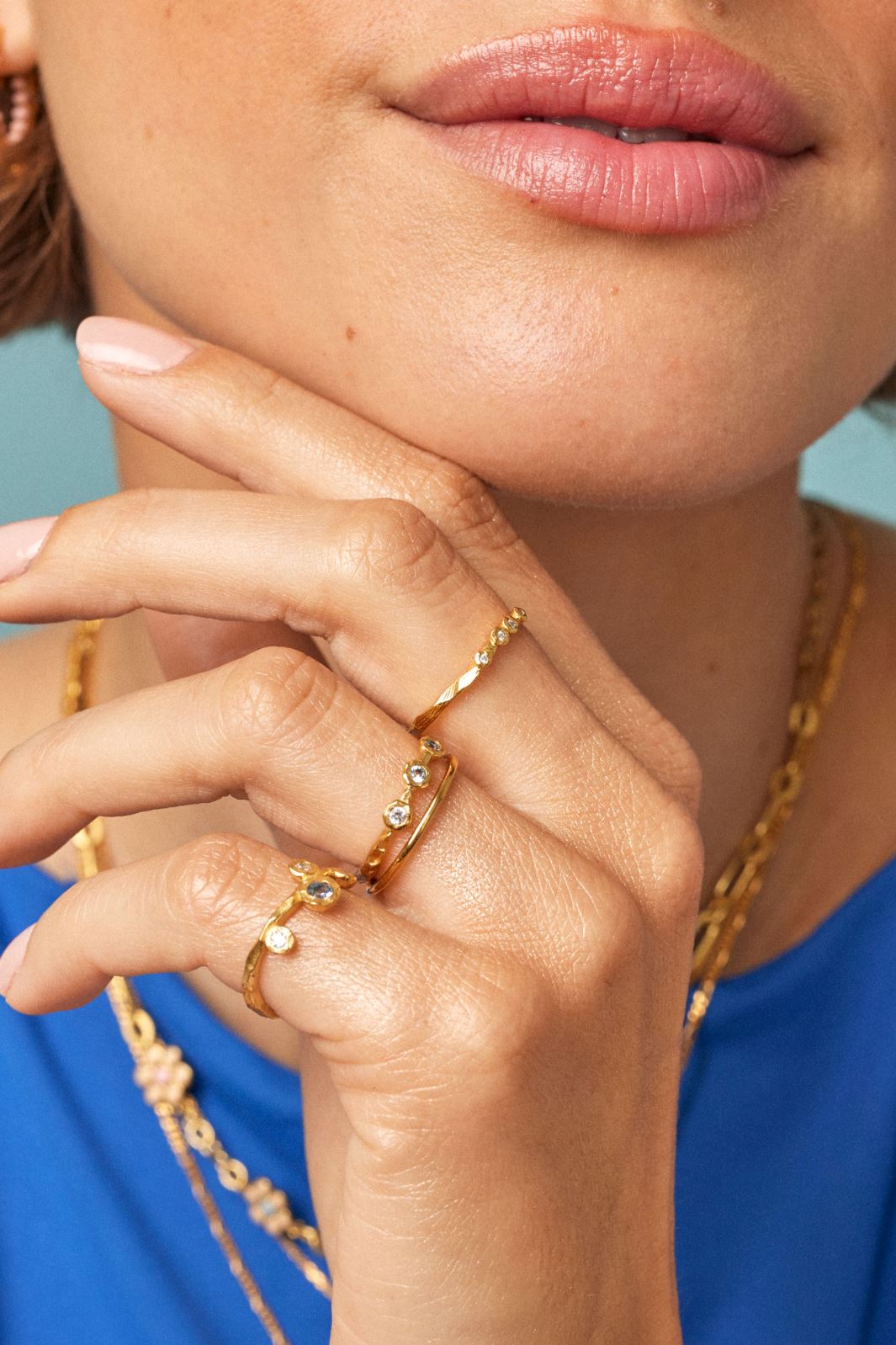 Enamel - Lily Ring Ringe