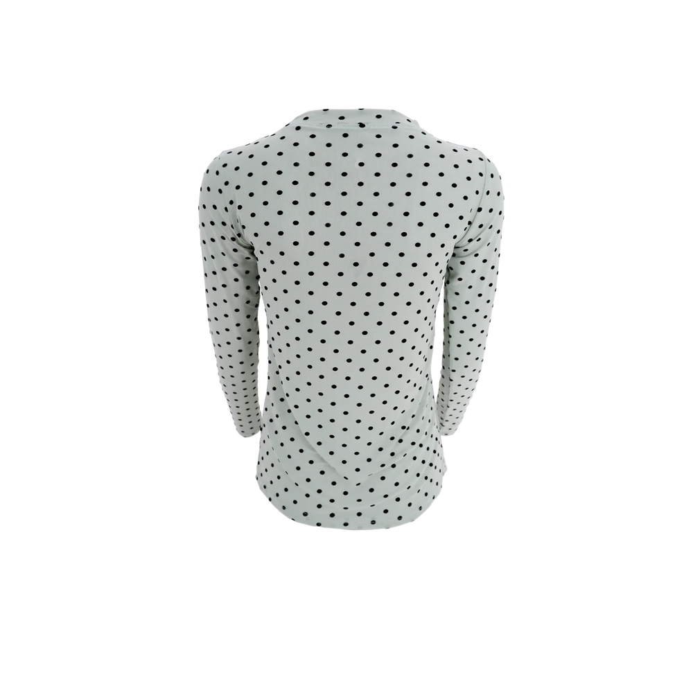 Forudbestilling - Black Colour - Bcjennie Dotted Mesh Blouse - Pastel Green Bluser