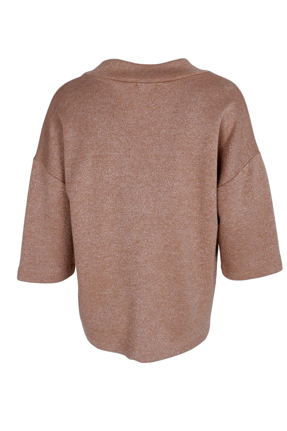 Forudbestilling - Black Colour - Bckris Deep V-Neck Sweat (Limited) - Frappe Bluser