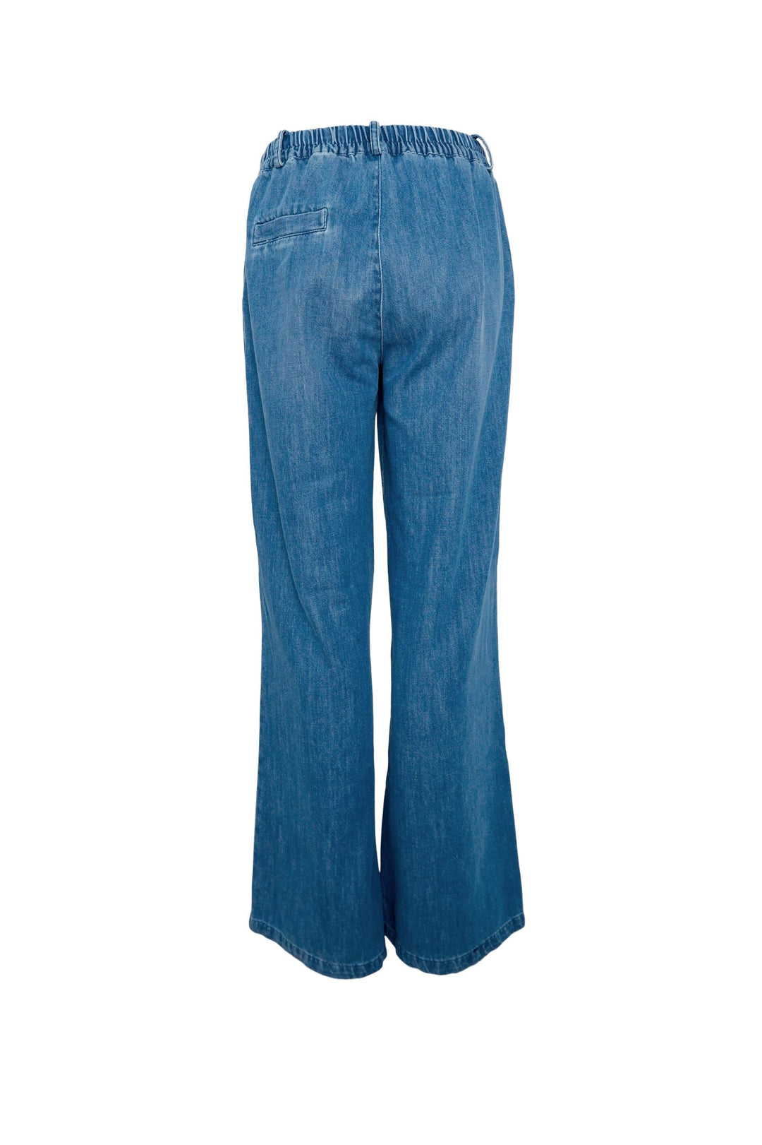 Forudbestilling - Black Colour - Bcnettie Box Jeans - Mid Blue Bukser