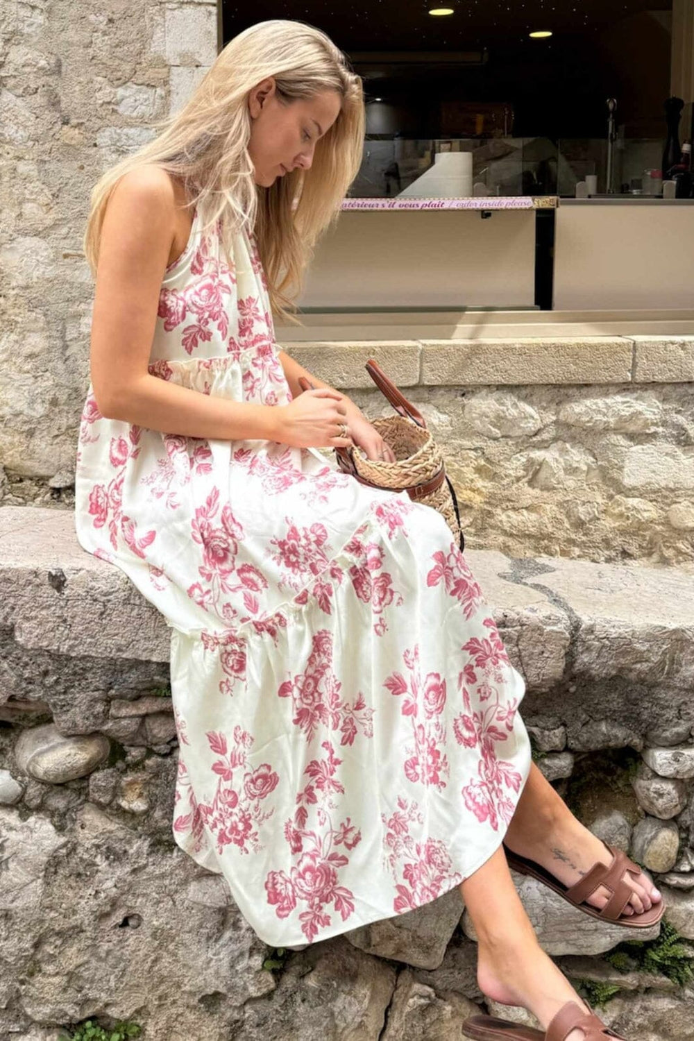 BYIC - Abbiic Long Dress A23894 - Vintage Rose