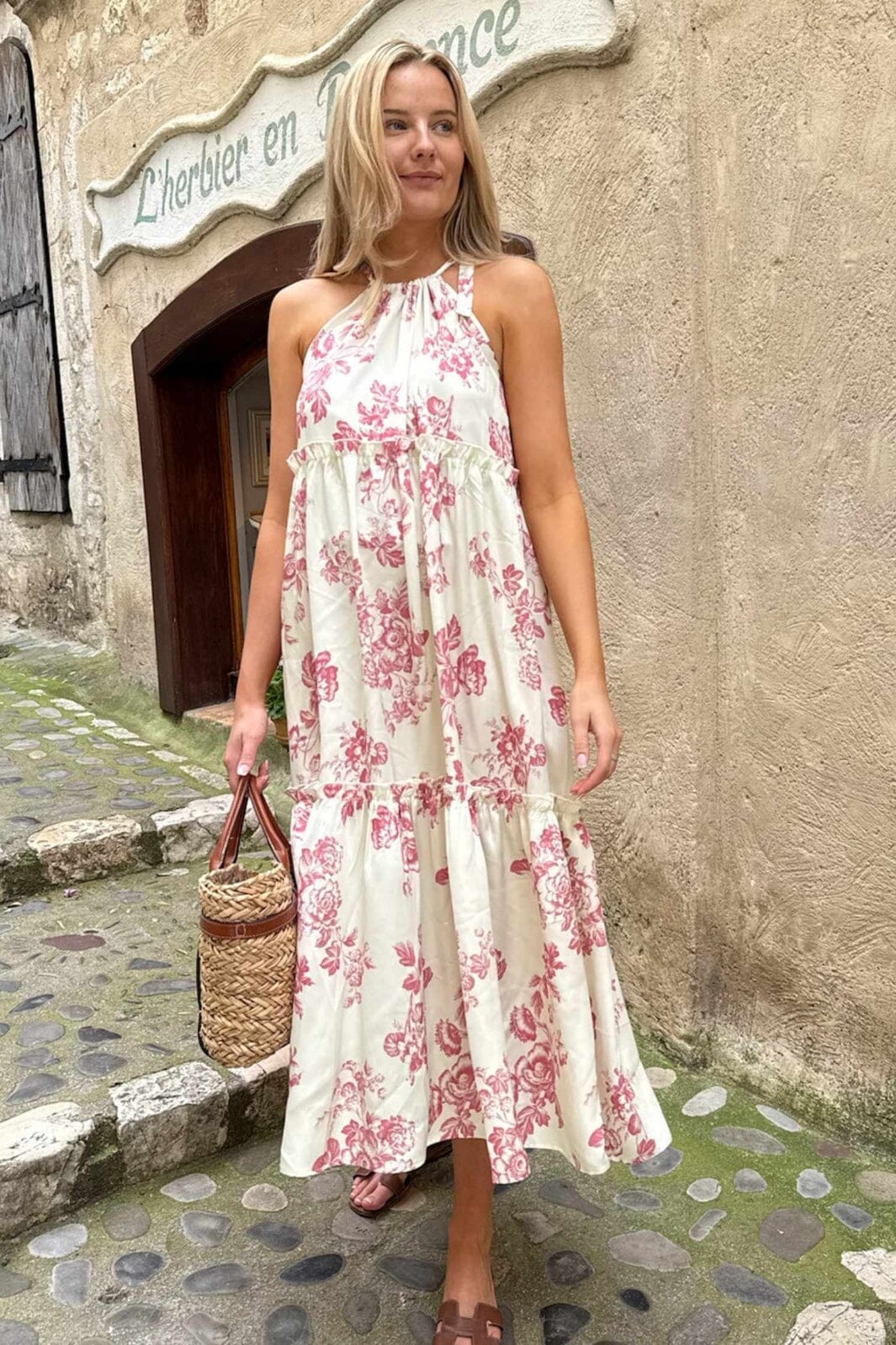 BYIC - Abbiic Long Dress A23894 - Vintage Rose