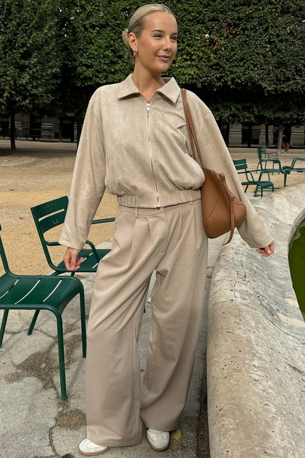 Forudbestilling - BYIC - Sarahic Short Jacket A23725 - beige Beige Jakker