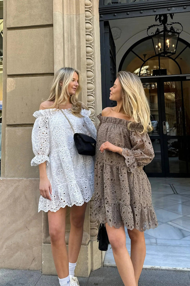 Forudbestilling - BYIC - Sigridic Dress - mocca Mocca Kjoler