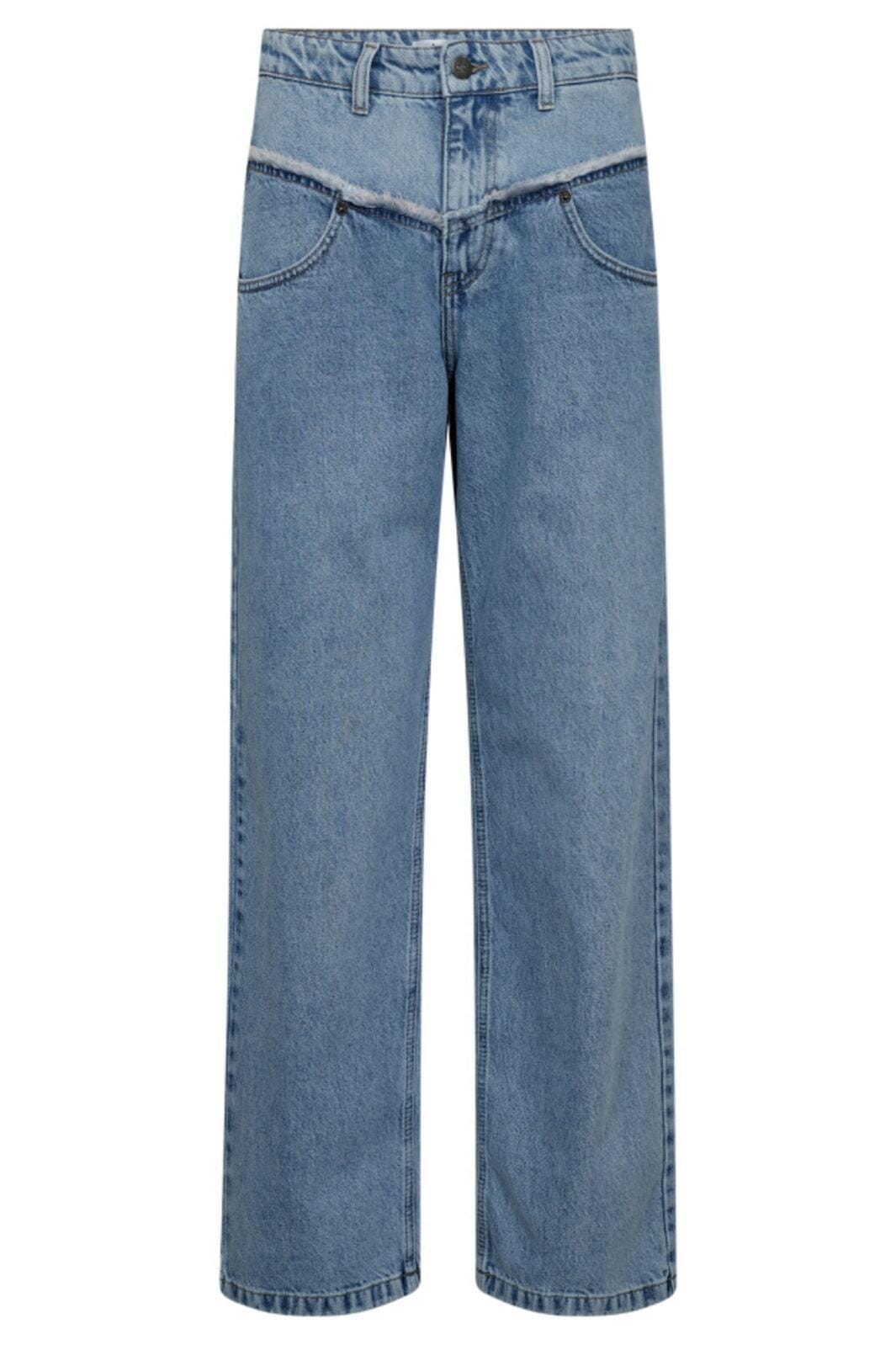 Forudbestilling - Co´couture - Denimcc Block Long Jeans 31315 - 552 Denim Blue Bukser