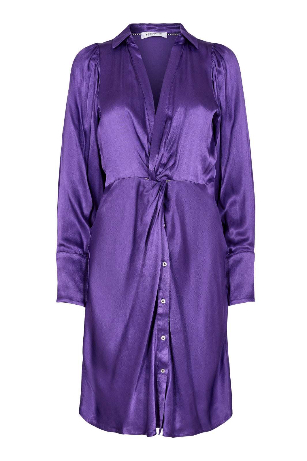 Forudbestilling - Co´couture - Harvey Drape Dress - Violet (Oktober) Kjoler