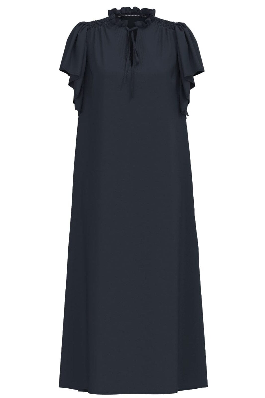 Forudbestilling - Co´couture - Heracc Ss Frill Dress 36421 - 61 Ink Kjoler